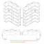 Ensemble de 2 bibliothèques à combinaison d'angle peu encombrantes 55 cm plus 80 cm de longueur couleur chêne foncé et 4 autres couleurs pour l'option-1678817258-1801790477