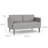 Luxe Lounge Reception Loveseat-98146620-98146625