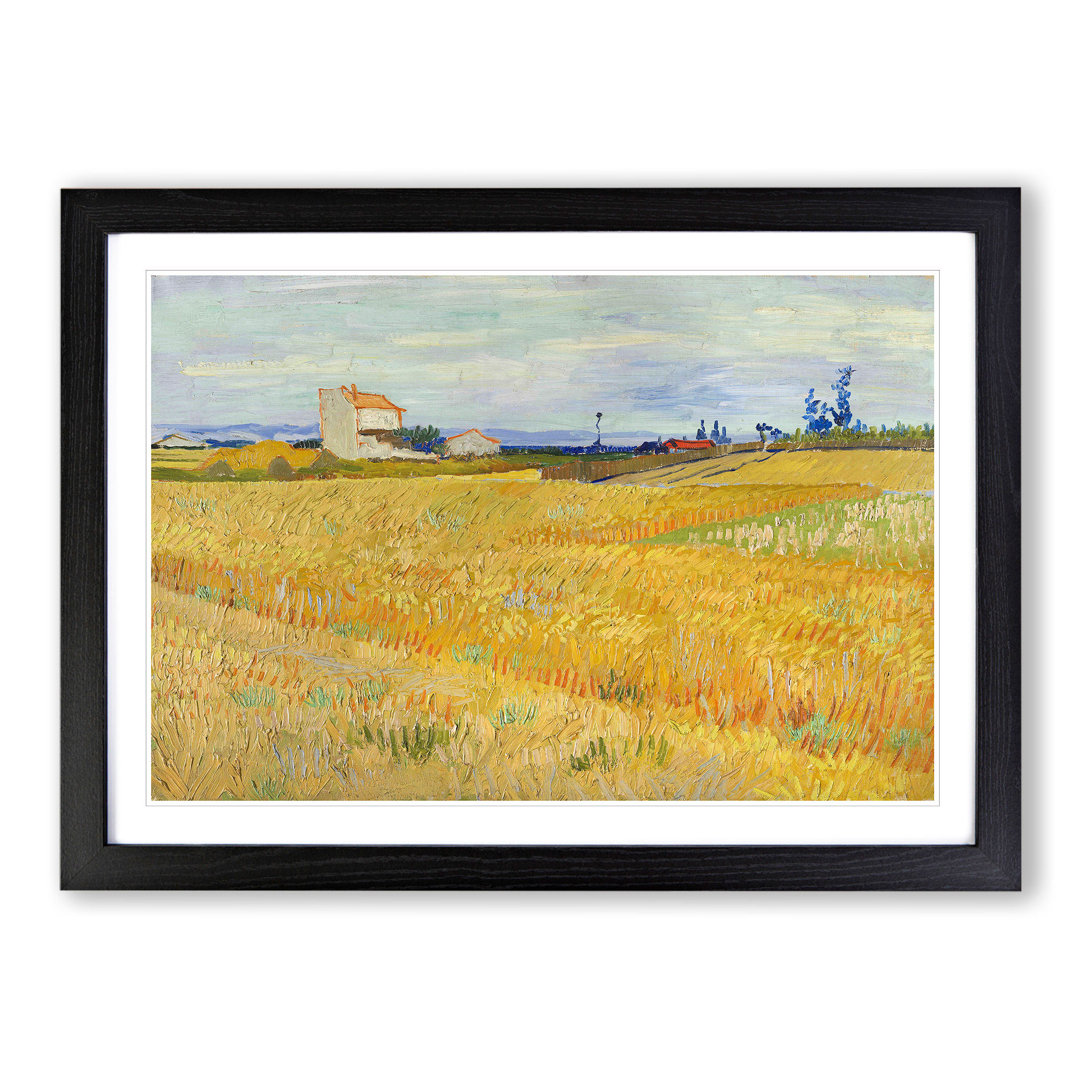 Wheat Field by Vincent Van Gogh - Picture Frame Painting