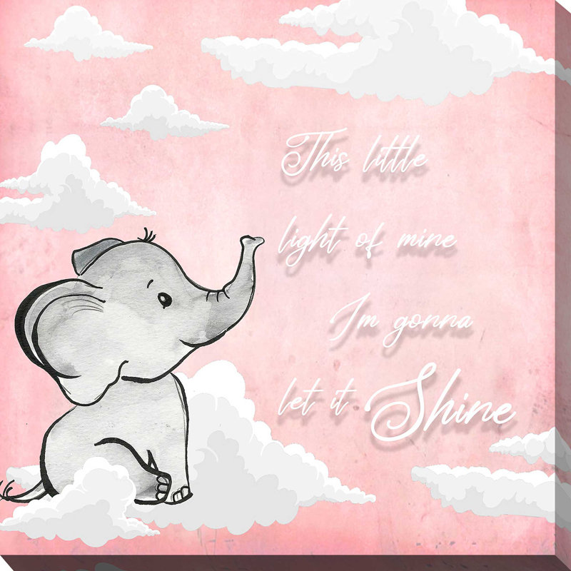 Let It Shine (Square) par By Jodi - impression, Toile tendue, H 36 po x l 36 po x 1,5 po