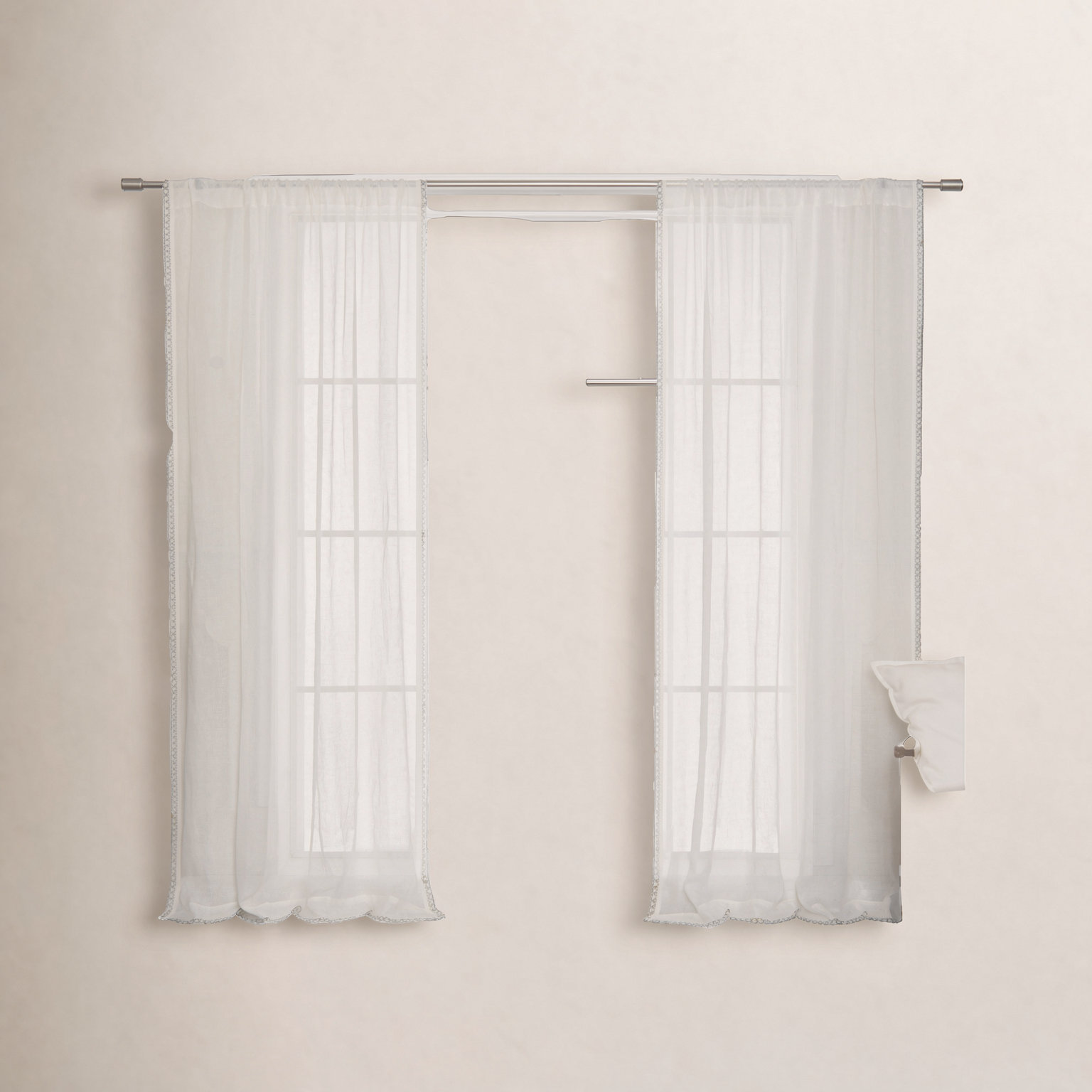 Stefan Sheer Linen Curtain