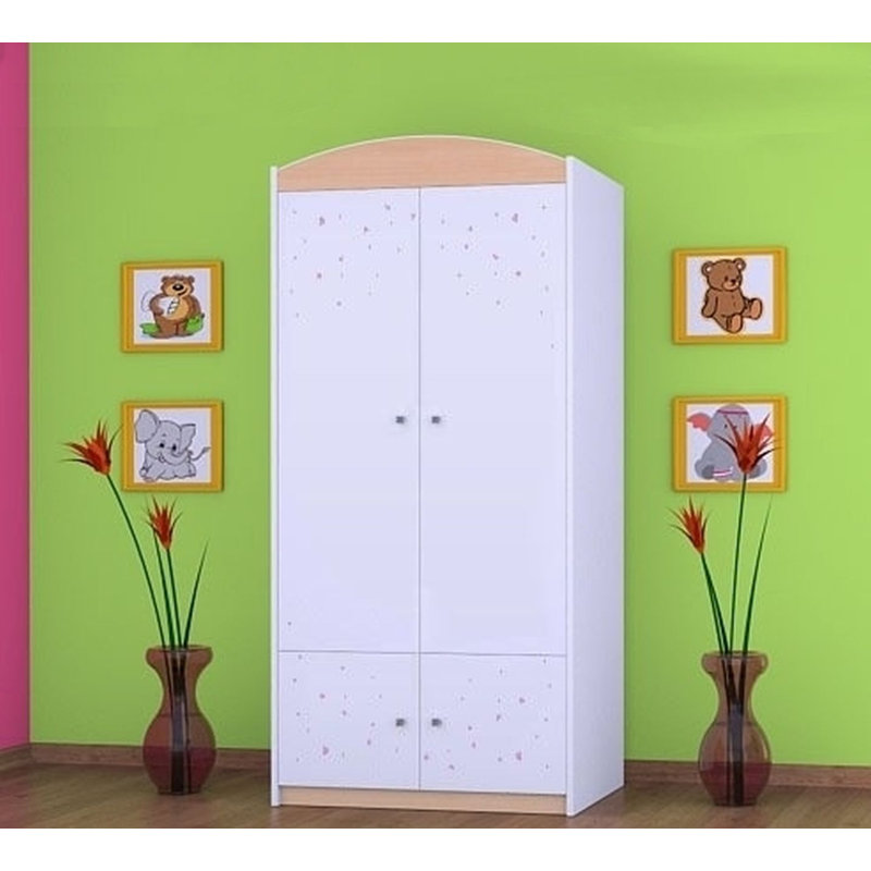 Hummel 2 Door Wardrobe, Beige
