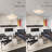 Silver Creative Boat Chandelier