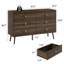 Commode 6 tiroirs pour chambre à coucher-1293708929