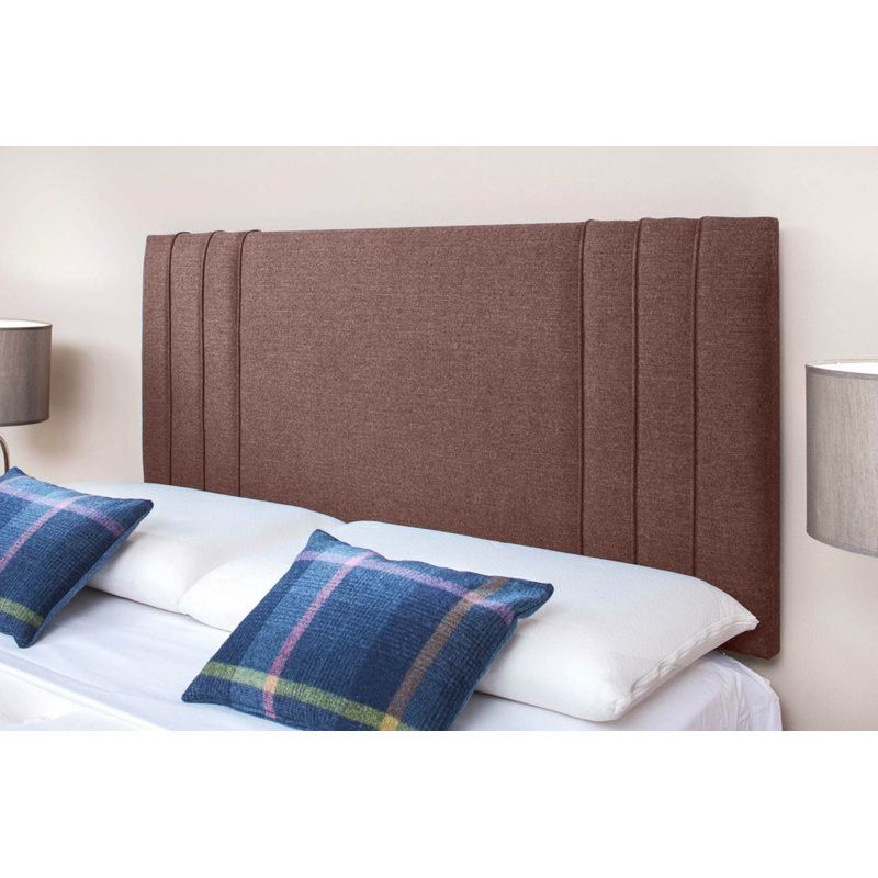 Erial Upholstered Headboard, Double (4'6), Beige