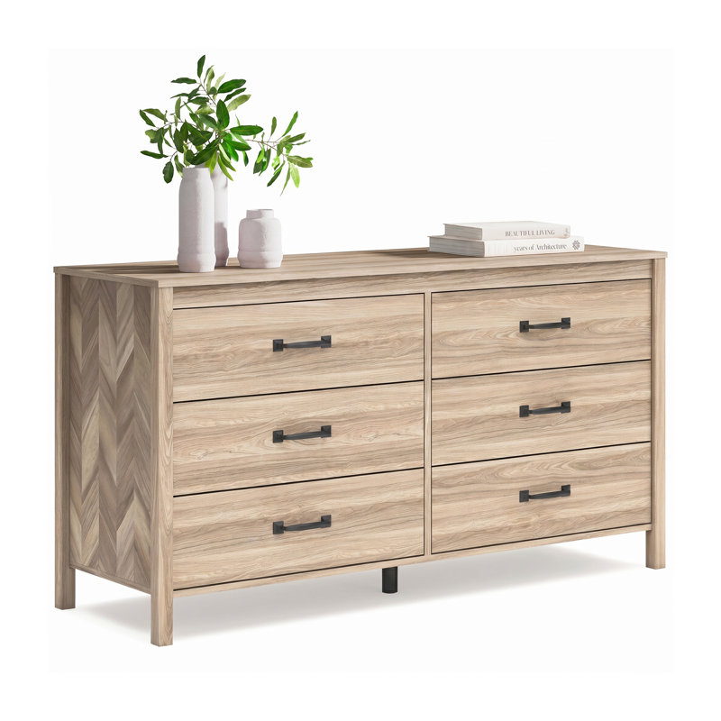 Kennita 60 " W 6 - Drawer Dresser