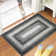 Machine Washable Area Rugs with Non-Slip Backing for Hallway Living Room Bedroom Kitchen and Laundry Room Vintage Carpet Low Pile Rug