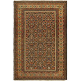 Antique One-of-a-Kind 4'2" X 6'3" Area Rug