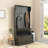 3-In-1 Entryway Hall Tree With Storage Bench, Coat Rack With Four Hooks And Shoe Storage-932886497