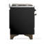 Majestic III Series 48 Inch Dual Fuel Range with 5 Sealed Burners, Griddle, Frenchtop in Matte Graphite (Natural Gas, Burnished Trim)-1387864844-1387864835-1387864833