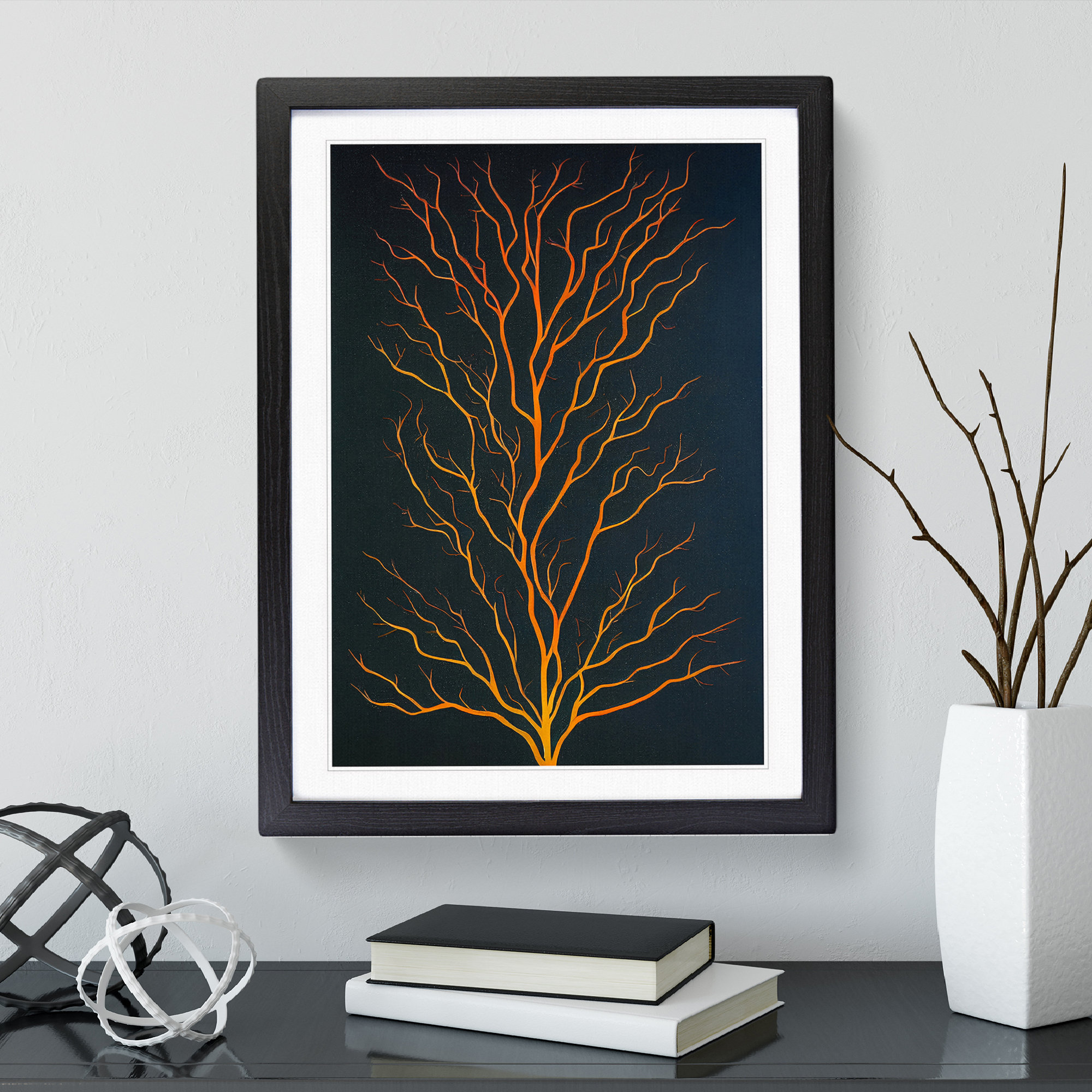 Marlow Home Co. Classical Tree No.3 - Picture Frame Graphic Art ...