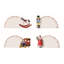 Villeroy & Boch Toy's Delight Christmas Collection, Place Cards, Set of 4