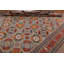 Tapis unique en laine noué à la main de style nouvel âge de 8 pi 2 po x 9 pi 7 po gris / rouge / bleu