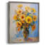 Reproduction encadrée FLORAL Series CDLxxi - bois massif-996177291