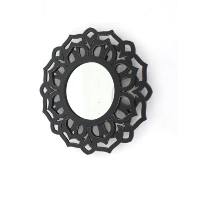Narine Wood Wall Mirror