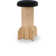 Hine Upholstered Counter Stool with Solid Wood Frame