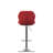 Alcibiades Swivel Upholstered Adjustable Height Counter Stool-20590521