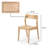 Linzy Solid Wood Modern Dining Chair-1474799106