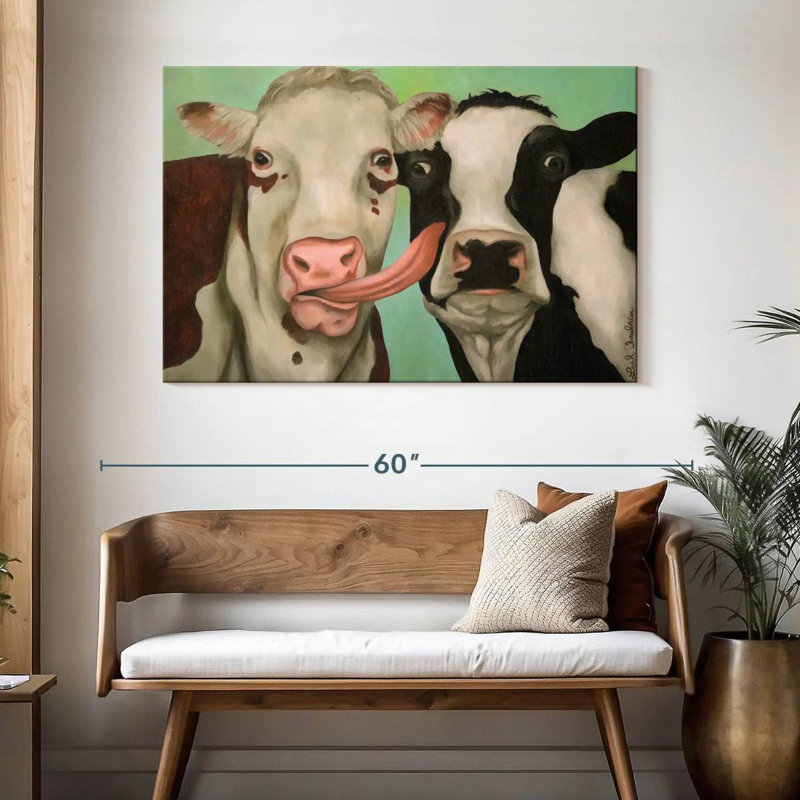 Cowlicious, 32" H x 48" W