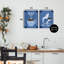 Ensemble de 2 plaques murales Java Time Good Morning Coffees, design par Lori Mosley