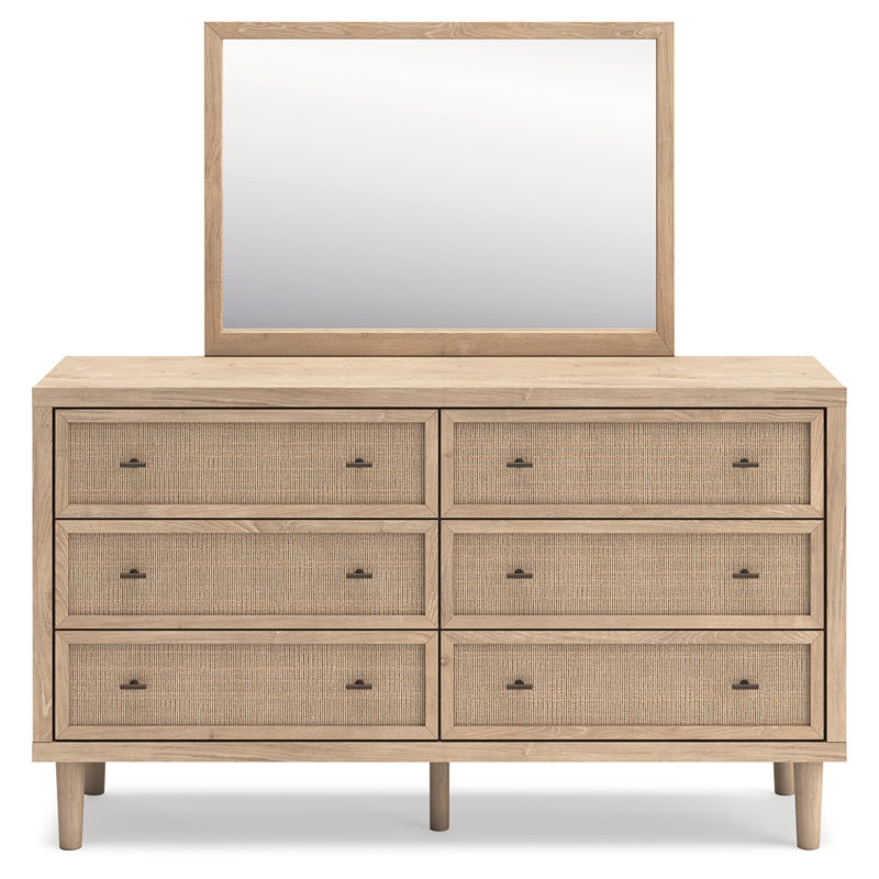 Cielden Panel Bed, Dresser, Mirror and Nightstand, Queen