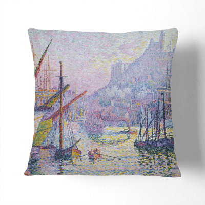 Notre-Dame De La Garde Square Throw Cushion
