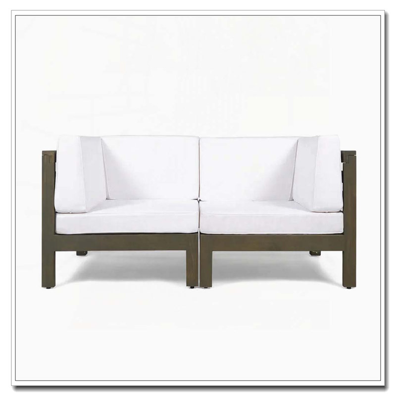 ENSEMBLE DE SIÈGE D'AMOUR 2 pièces, Blanc