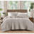 Brooklyn Loom Matte Cotton Velvet Channel Stitch Quilt Set-118622678-118622680