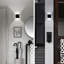 Appliques murales DEL Luxrite Square Up and Down, 5 options de couleurs, 15 W, 1000 lumens, blanc, paquet de 2-70060940