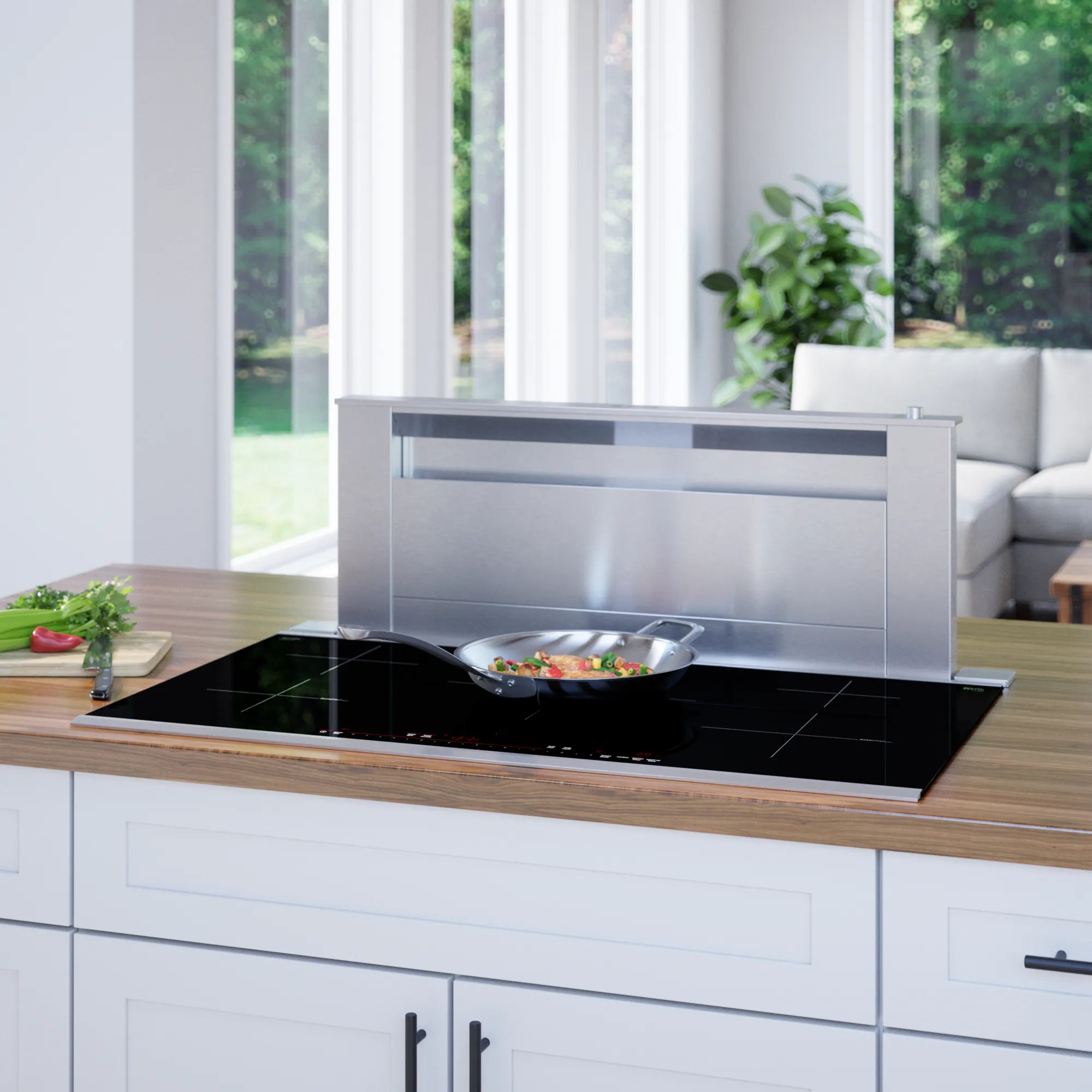 Bosch 800 Series 36 Black Induction Cooktop