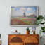 Tulip Fields with the Rijnsburg Windmill-Claude Monet - Toile tendue avec châssis, 1886-534353907-534353912-534353913