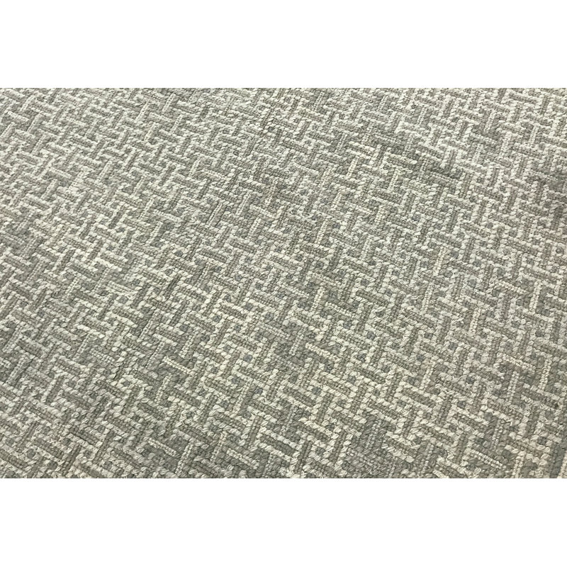 Hand-Knotted High-Quality Light Blue Area Rug