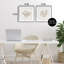 Ensemble de 2 impressions encadrées sous verre Beige Coral Drift, design par Lily K.-759615282-759615308