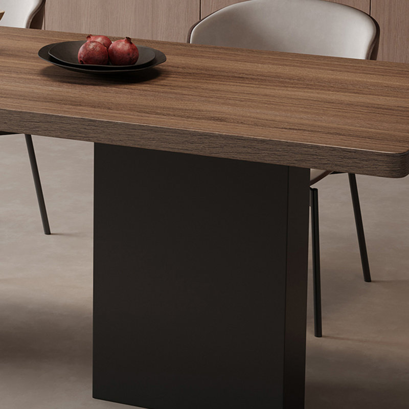 Table et chaises de salle à manger moderne et moderne, 29.52"H x 62.99"L x 31.49"W, 7 Pieces: 1 Table, 6 Chairs