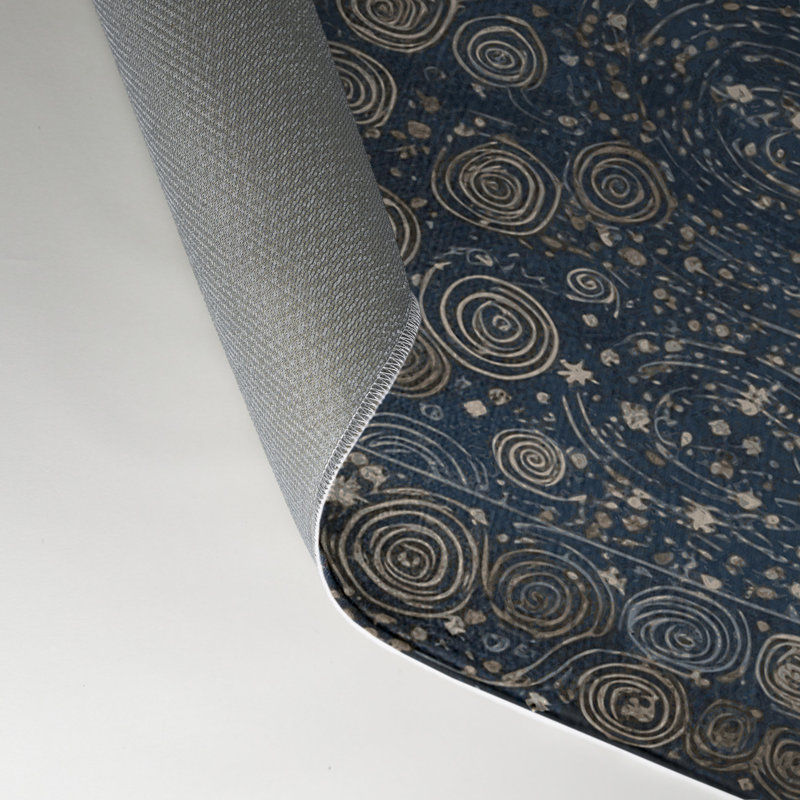 Tapis intérieur et extérieur gris Nature, Rectangle 5 pi x 7 pi