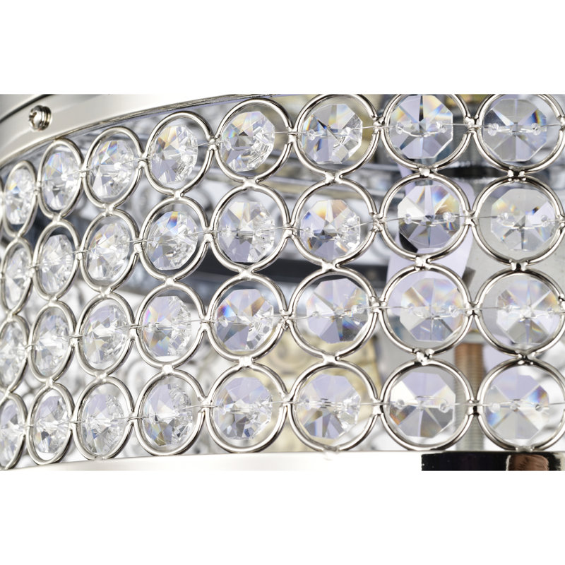 Comas Crystal LED Flush Mount