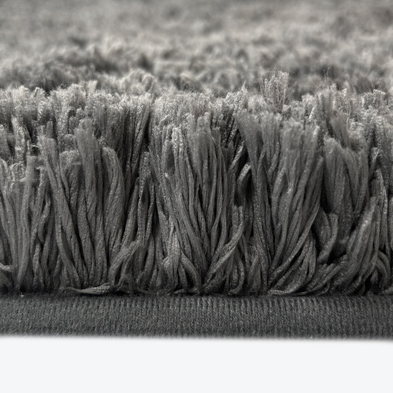 Gano Large Grey Shaggy Rug