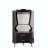 Wooden Corner Bar Cabinet With 2 Open Storage Shelves And 2 Drawers, Mirrored Back Sideboard Cabinet, High Feet/Legs For Easy Cleaning, Buffet Cabinet-320223476