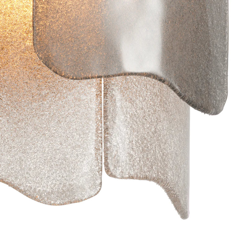 Wall Lamp Asinara Smoke Glass