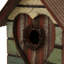 Maison d'oiseaux 9 po x 8 po x 5 po Strader