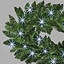 Faux Lighted PVC 78.74cm Christmas Wreath