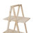 Wood 3-Tier Triangular Storage Rack