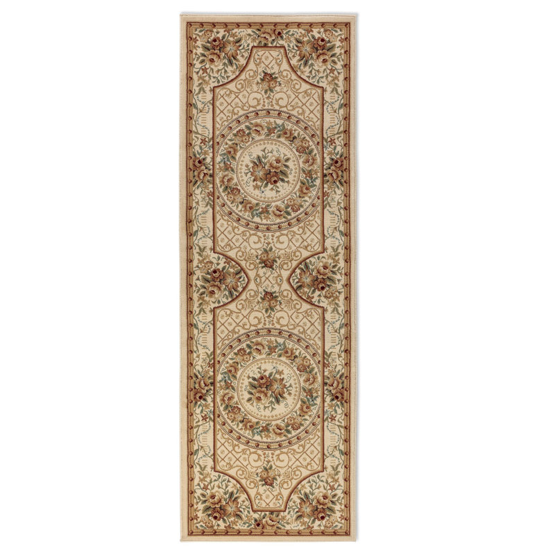 Adraskan Oriental Area Rug, Runner 80 x 240cm