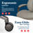 La-Z-Boy® Nova Executive Office Chair, Patented AIR Ergonomic Support Technology®, High-Back Premium Comfort & Support, Vegan PU Leather-125489699