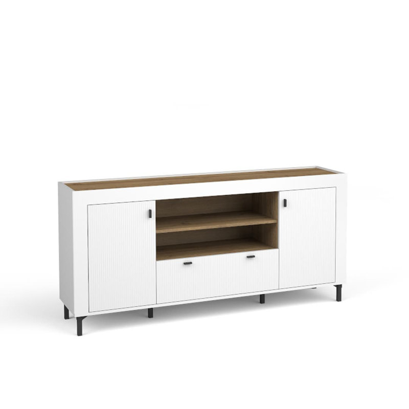 Naveena 177cm Sideboard, White/Oak