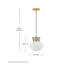 Luminaire suspendu style école 1 lumière Carleton Vanessa-1472110423