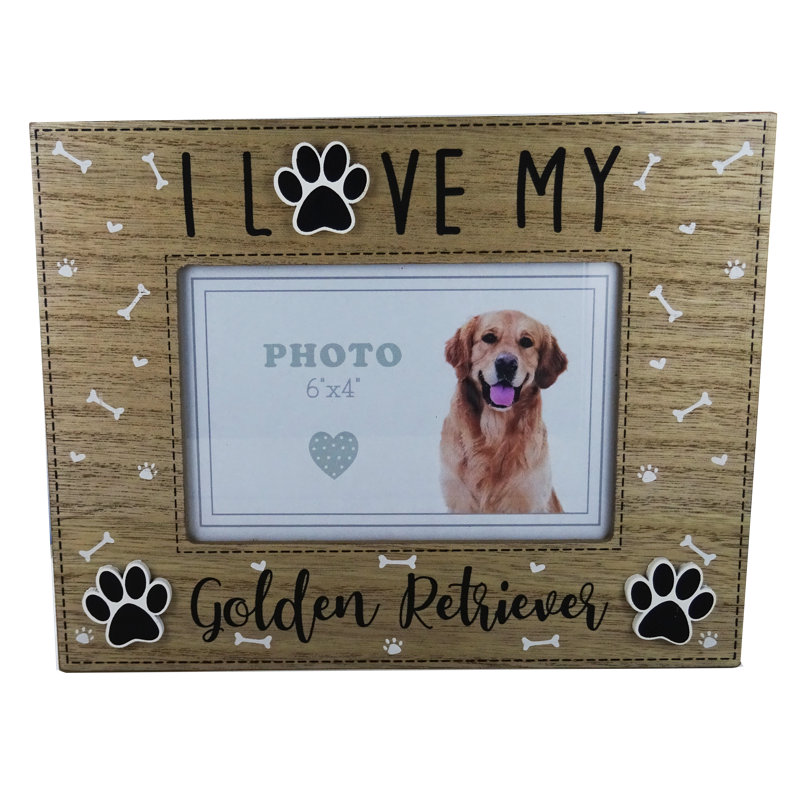 Daly Brown Solid + Manufactured Wood Picture Frame