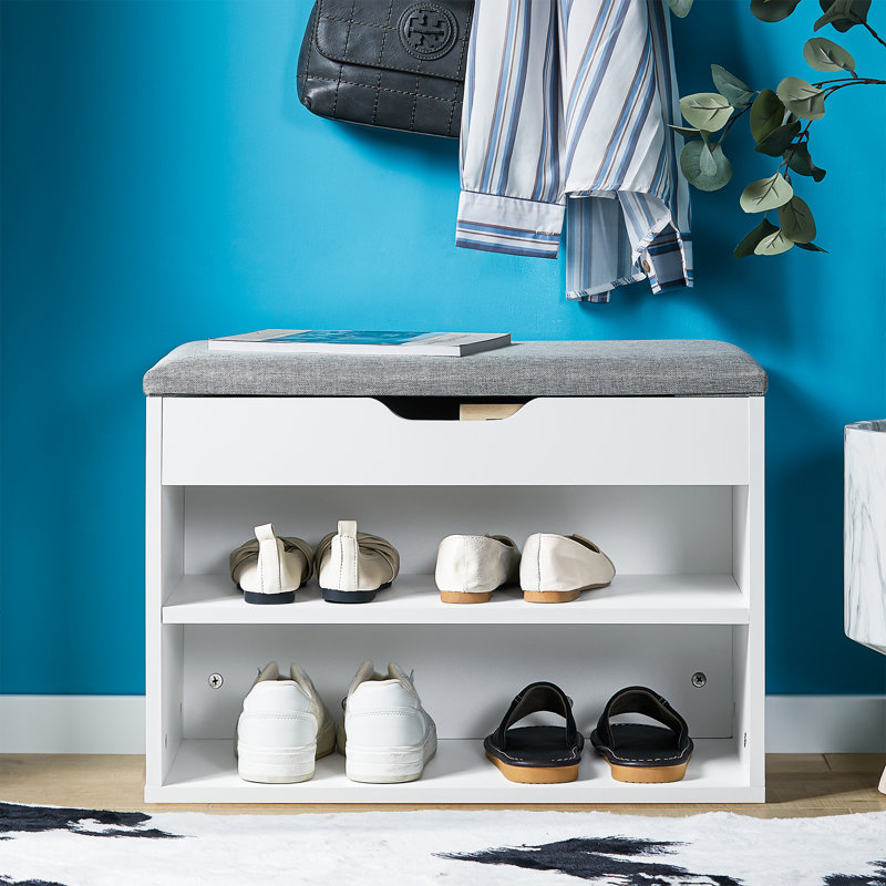 6 Pair Shoe Storage Bench