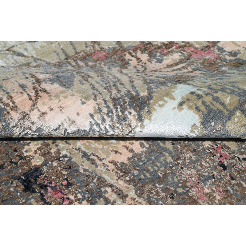 Abstract Area Rug, Rectangle 9' x 12'