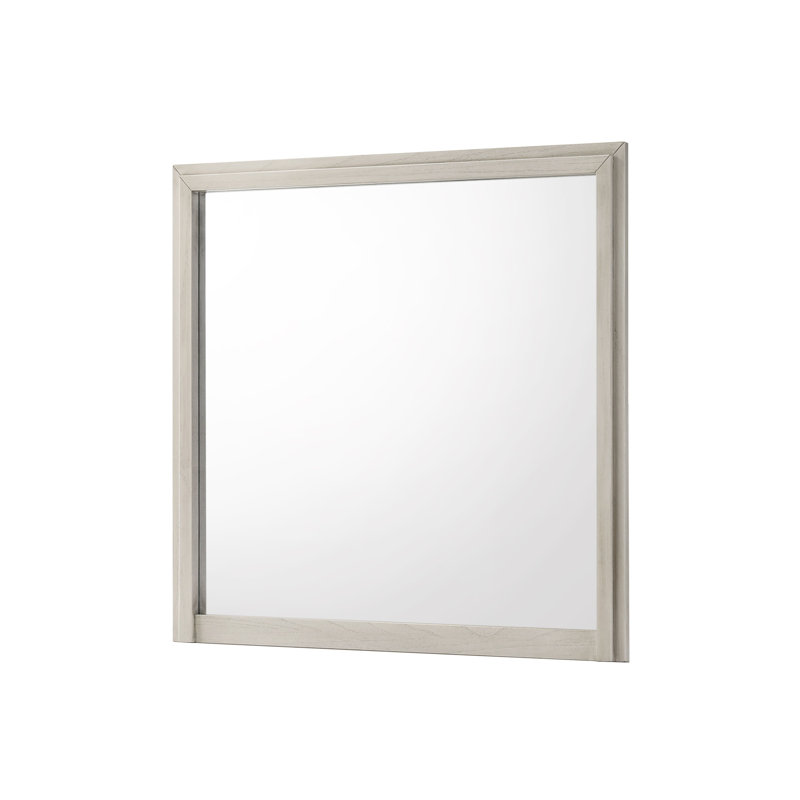 Dessus Carlton White Mist (miroir seulement), Blanc